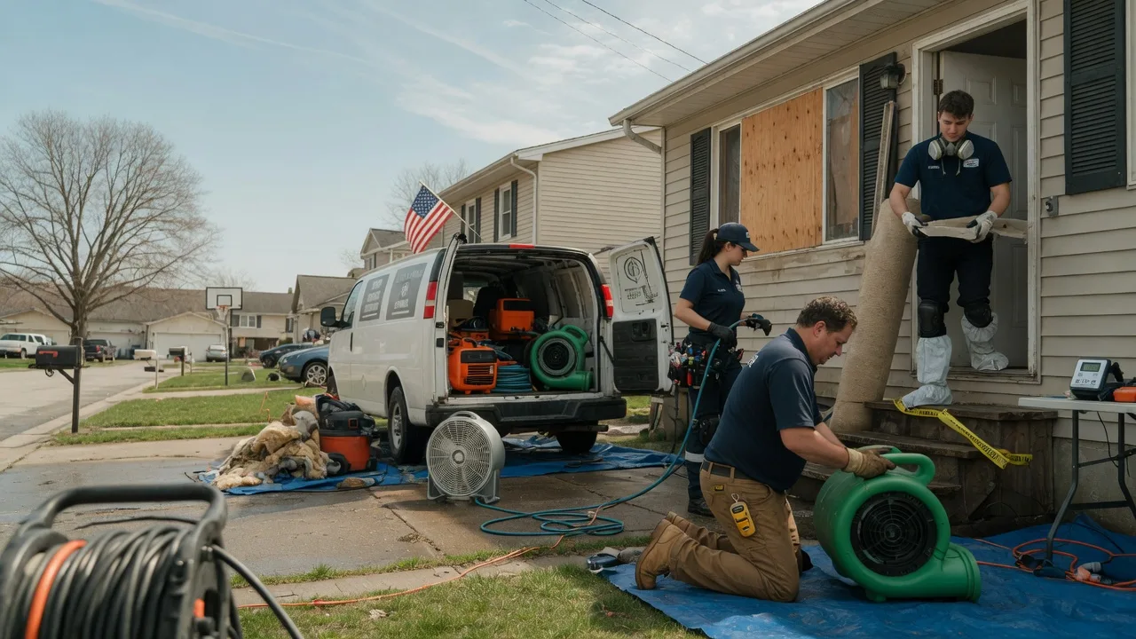 Water Damage Restoration in Gettysburg, OH near me